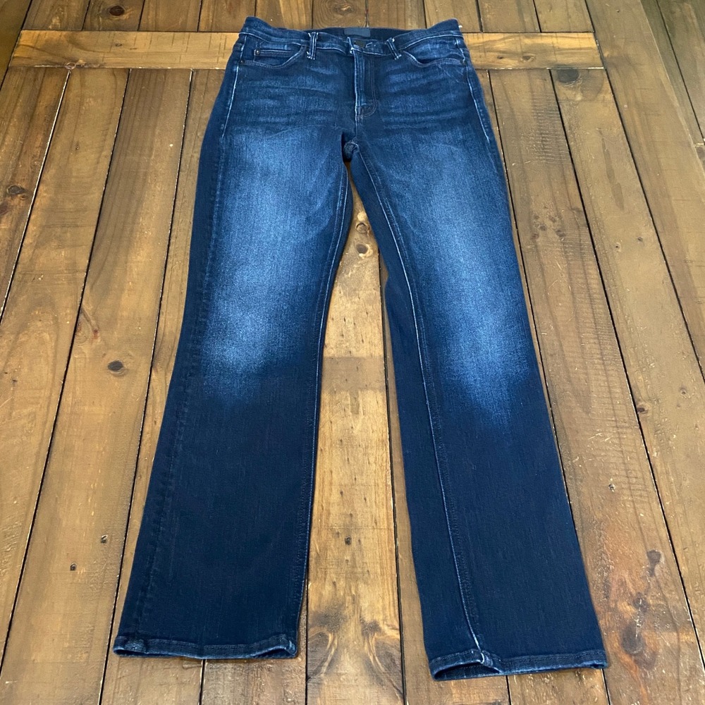 Mother The Dazzler Dark Wash Straight Leg Jeans Blue Denim Size 27